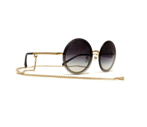 monture chanel solaire|lunette d'or chanel.